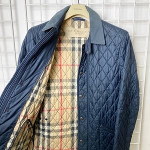 Men’s Burberry quilted jacket